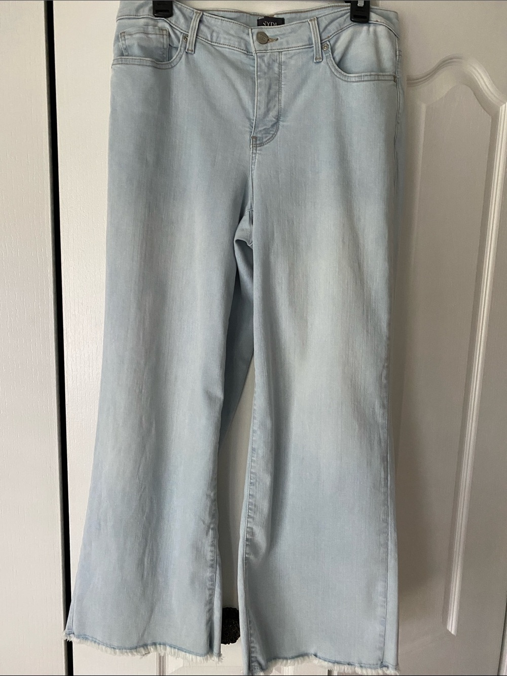 NYDJ Light Wash Women's Wide Leg Jeans